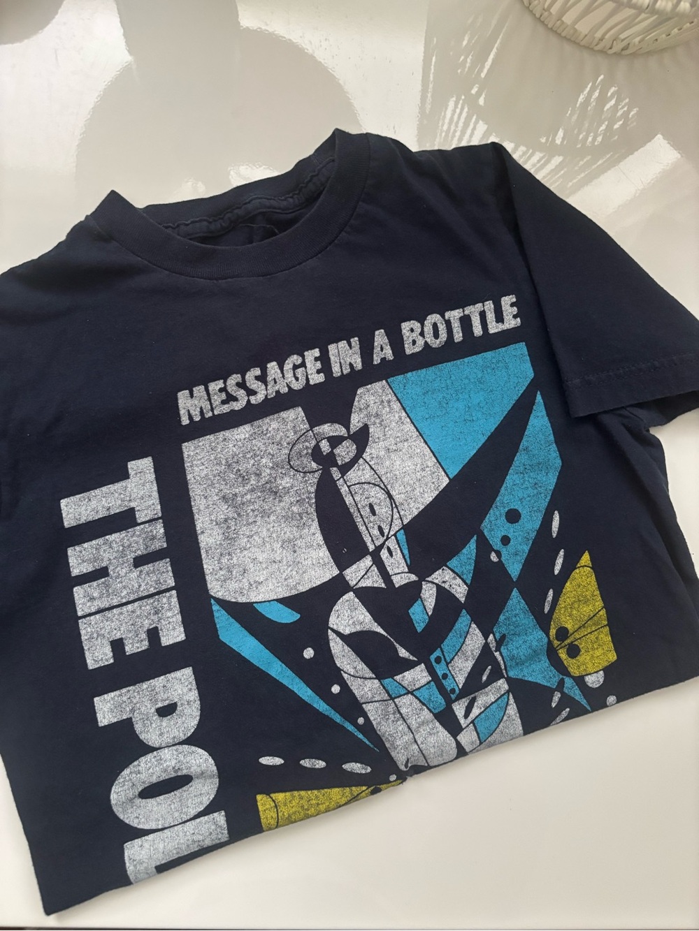 The Police Band t-shirt Message In A Bottle